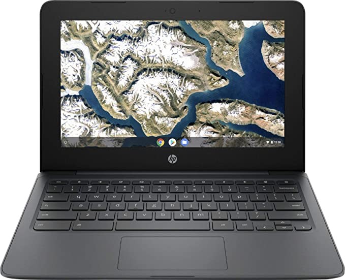 HP Flagship HP Chromebook, 11.6" HD (1366 x 768) Display, Intel Celeron N3350, 4GB LPDDR2, 32GB eMMC, Chrome OS, HD Graphics 500, 11A-NB0013DX, Gray Gray